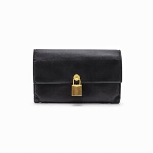 TOM FORD Padlock Convertible Mini Shoulder Bag Clutch in Black - Used